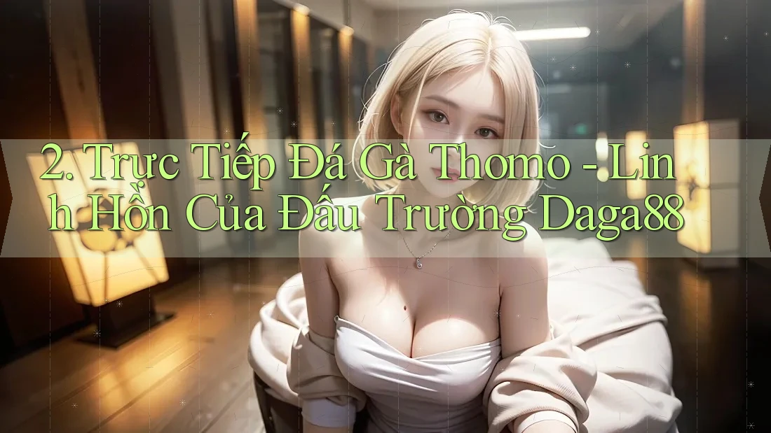 2. Trực Tiếp Đá Gà Thomo - Linh Hồn Của Đấu Trường Daga88 2. Trực Tiếp Đá Gà Thomo - Linh Hồn Của Đấu Trường Daga88