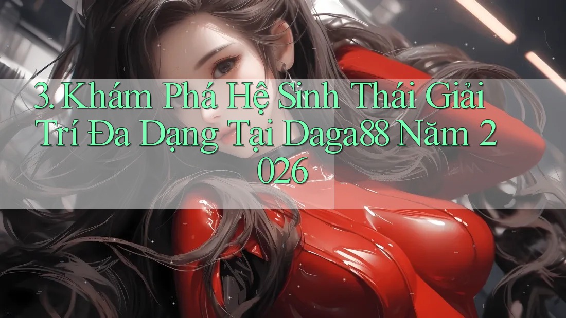 3. Khám Phá Hệ Sinh Thái Giải Trí Đa Dạng Tại Daga88 Năm 2026 3. Khám Phá Hệ Sinh Thái Giải Trí Đa Dạng Tại Daga88 Năm 2026