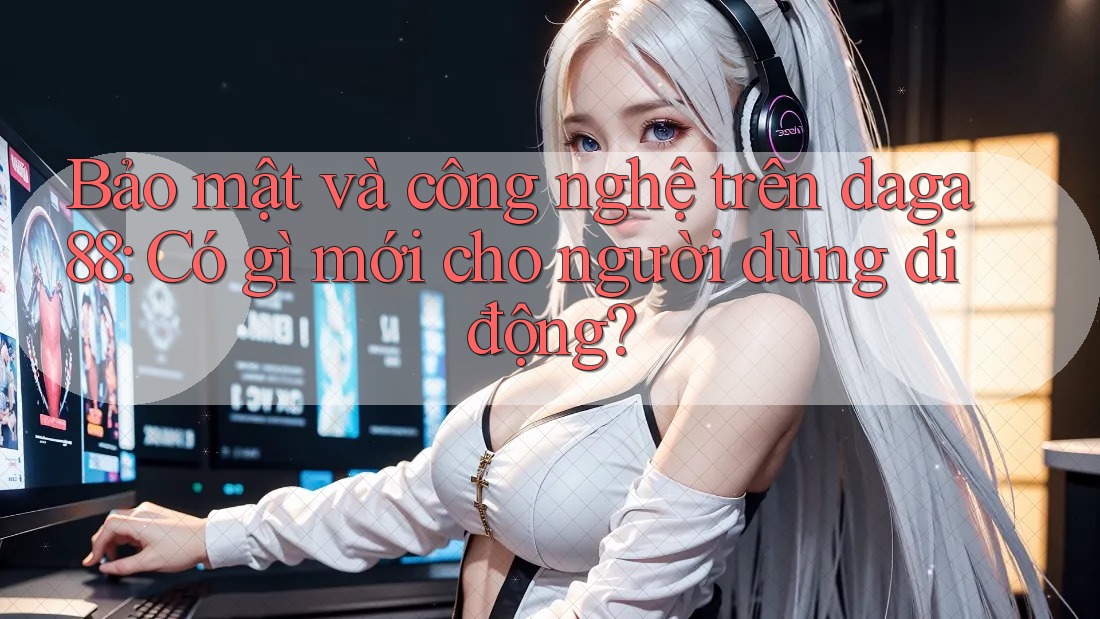 Bảo mật và công nghệ trên daga88: Có gì mới cho người dùng di động? Bảo mật và công nghệ trên daga88: Có gì mới cho người dùng di động?