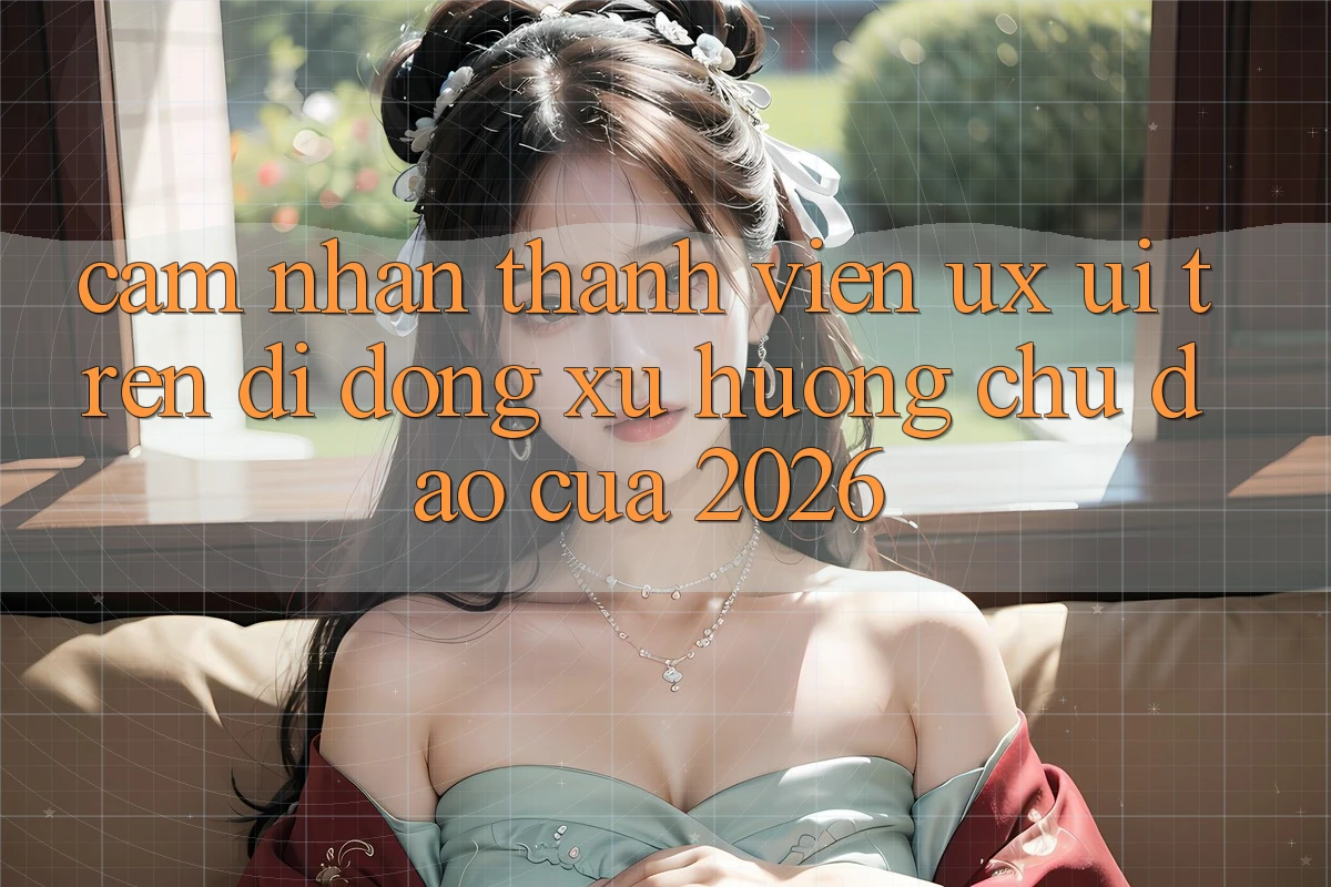 Cảm nhận Thành viên (UX/UI) Trên Di Động: Xu Hướng Chủ Đạo Của 2026 Cảm nhận Thành viên (UX/UI) Trên Di Động: Xu Hướng Chủ Đạo Của 2026