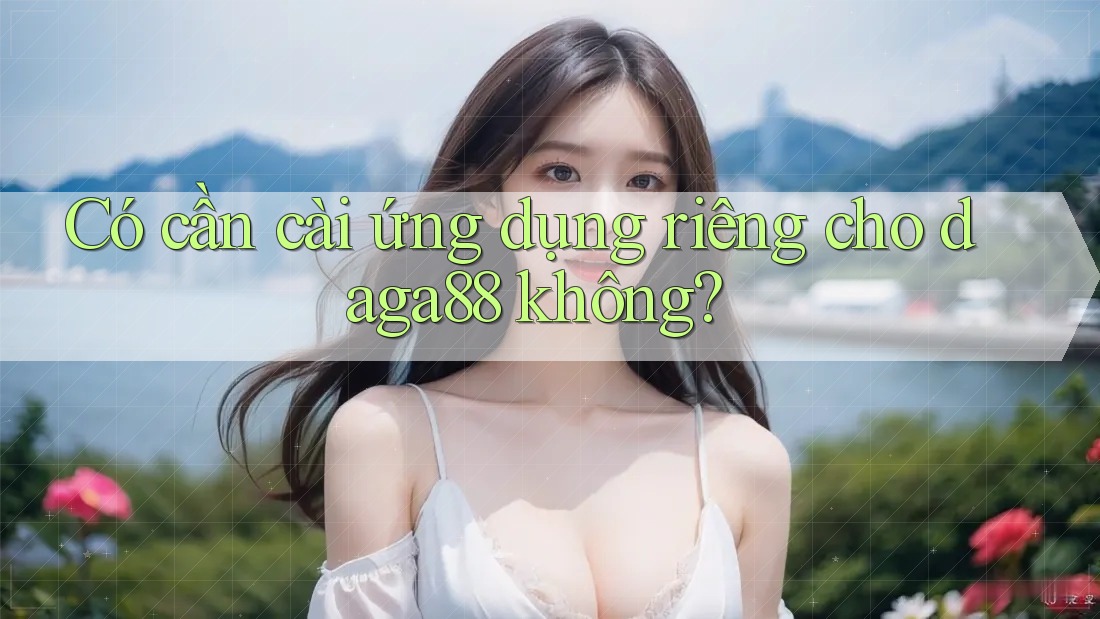 Có cần cài ứng dụng riêng cho daga88 không?