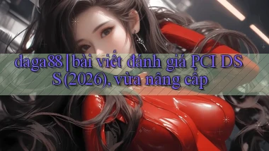 daga88 bài viết đánh giá PCI DSS (2026), vừa nâng cấp