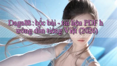 Daga88 bốc bài   tài liệu PDF hướng dẫn tiếng Việt (2026)