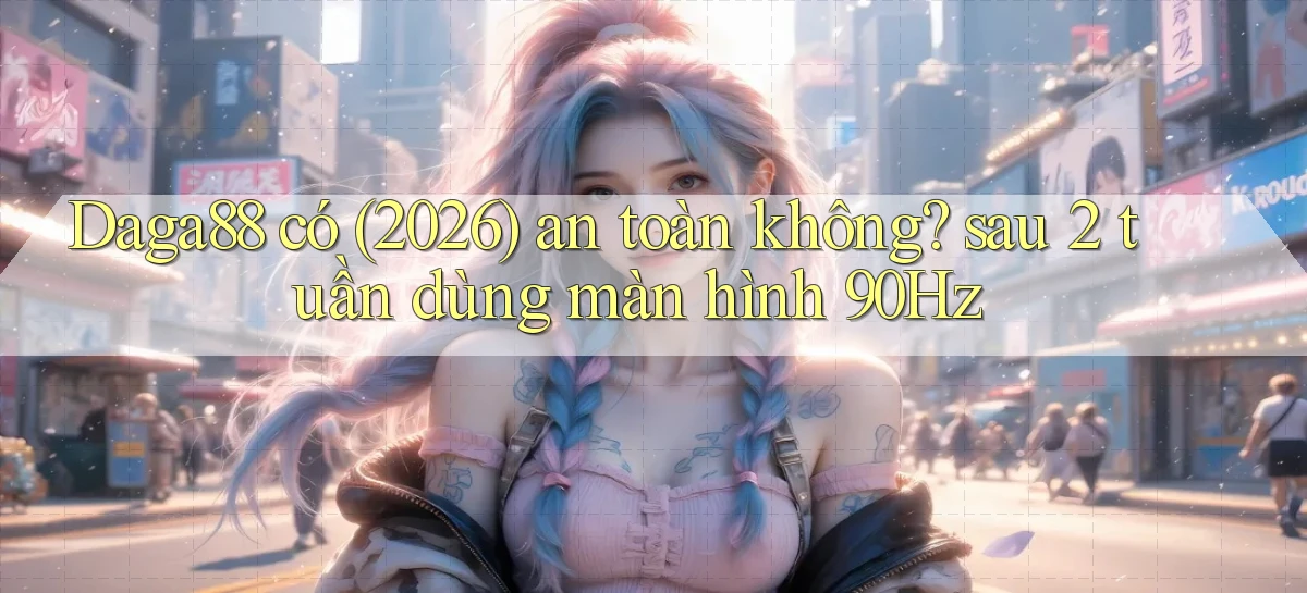 Daga88 có (2026) an toàn không sau 2 tuần dùng màn hình 90Hz