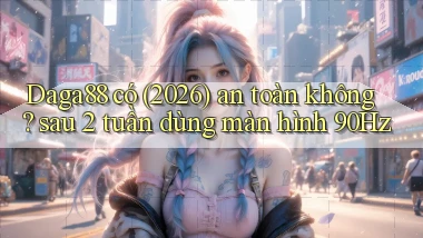 Daga88 có (2026) an toàn không sau 2 tuần dùng màn hình 90Hz