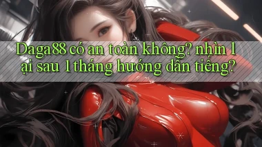 Daga88 có an toàn không nhìn lại sau 1 tháng hướng dẫn tiếng