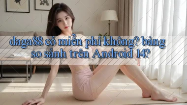 daga88 có miễn phí không bảng so sánh trên Android 14
