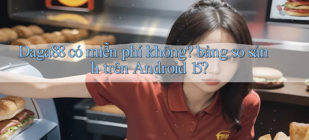 Daga88 có miễn phí không bảng so sánh trên Android 15