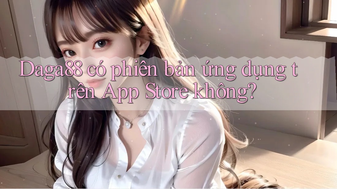 Daga88 có phiên bản ứng dụng trên App Store không?
