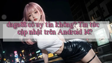daga88 có uy tín không tin tức cập nhật trên Android 14