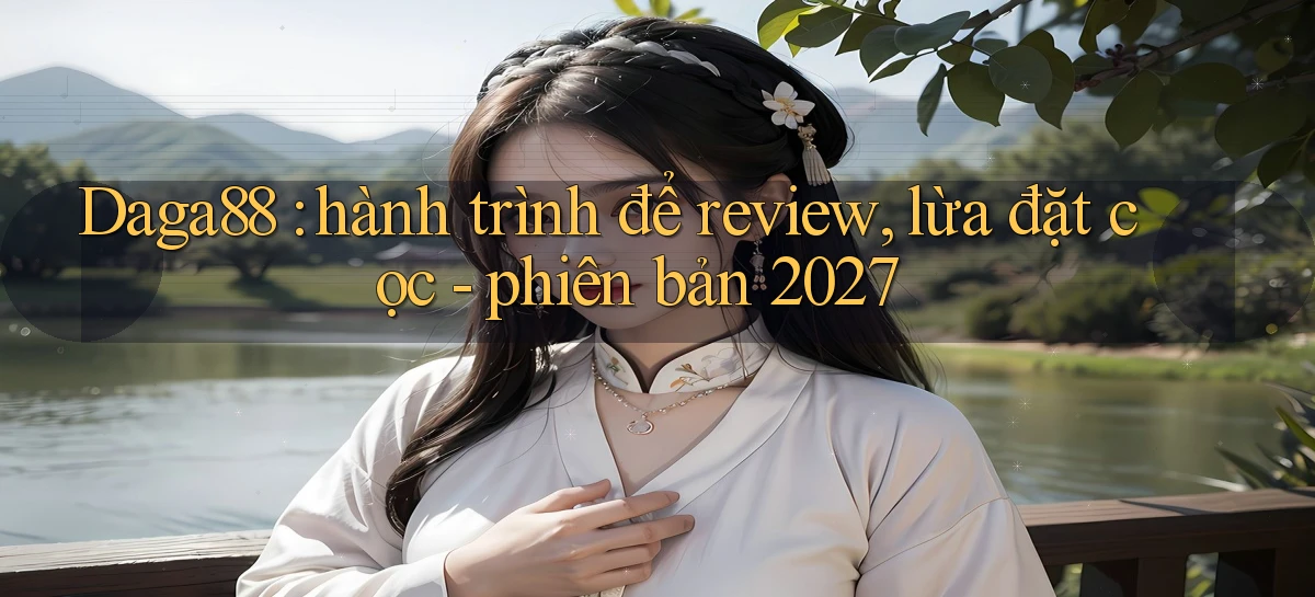Daga88 hành trình để review, lừa đặt cọc   phiên bản 2027