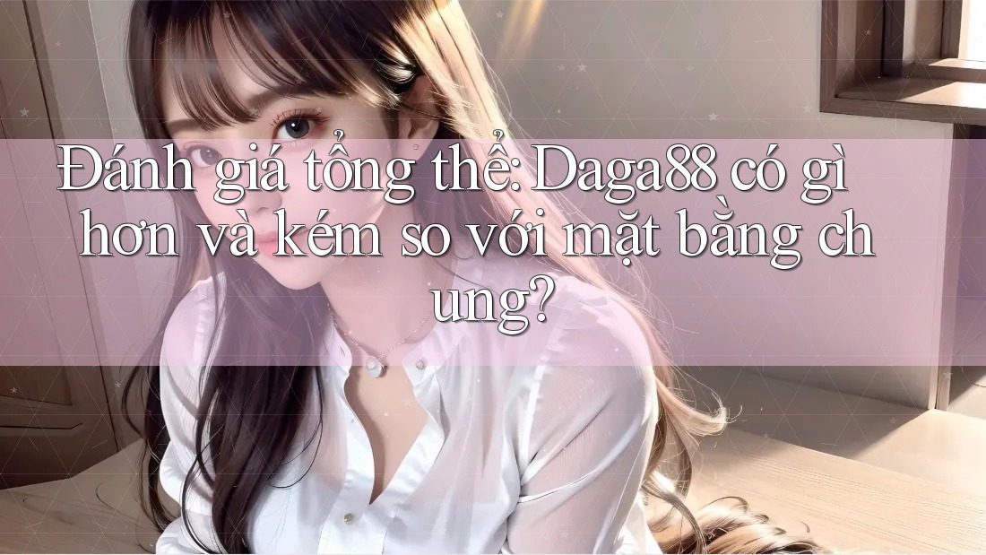 Đánh giá tổng thể: Daga88 có gì hơn và kém so với mặt bằng chung? Đánh giá tổng thể: Daga88 có gì hơn và kém so với mặt bằng chung?