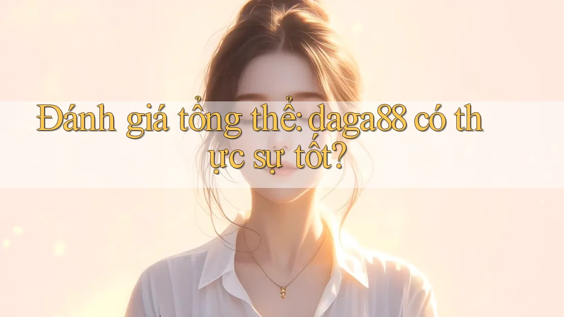 Đánh giá tổng thể: daga88 có thực sự tốt? Đánh giá tổng thể: daga88 có thực sự tốt?