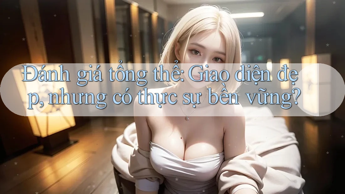 Đánh giá tổng thể: Giao diện đẹp, nhưng có thực sự bền vững? Đánh giá tổng thể: Giao diện đẹp, nhưng có thực sự bền vững?
