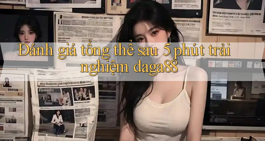 Đánh giá tổng thể sau 5 phút trải nghiệm daga88 Đánh giá tổng thể sau 5 phút trải nghiệm daga88