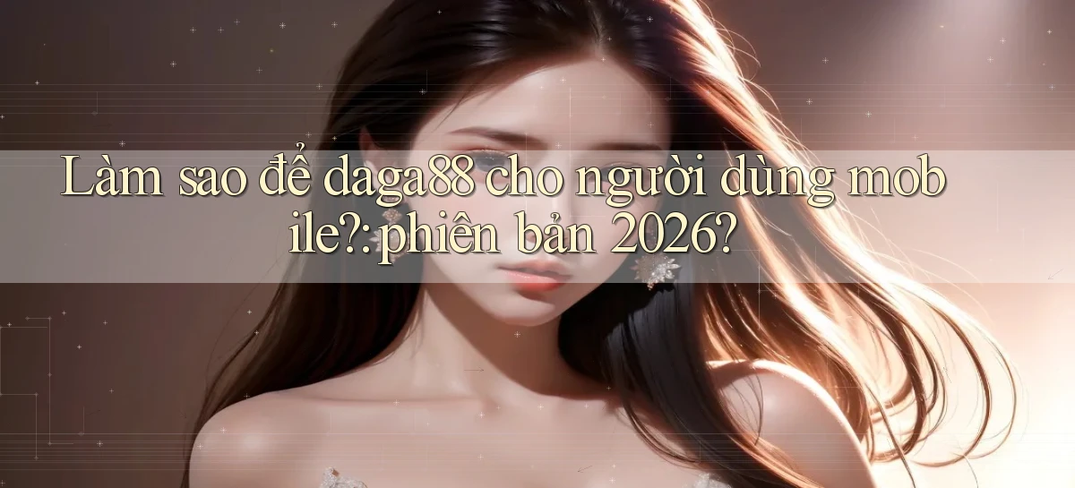 Làm sao để daga88 cho người dùng mobile phiên bản 2026