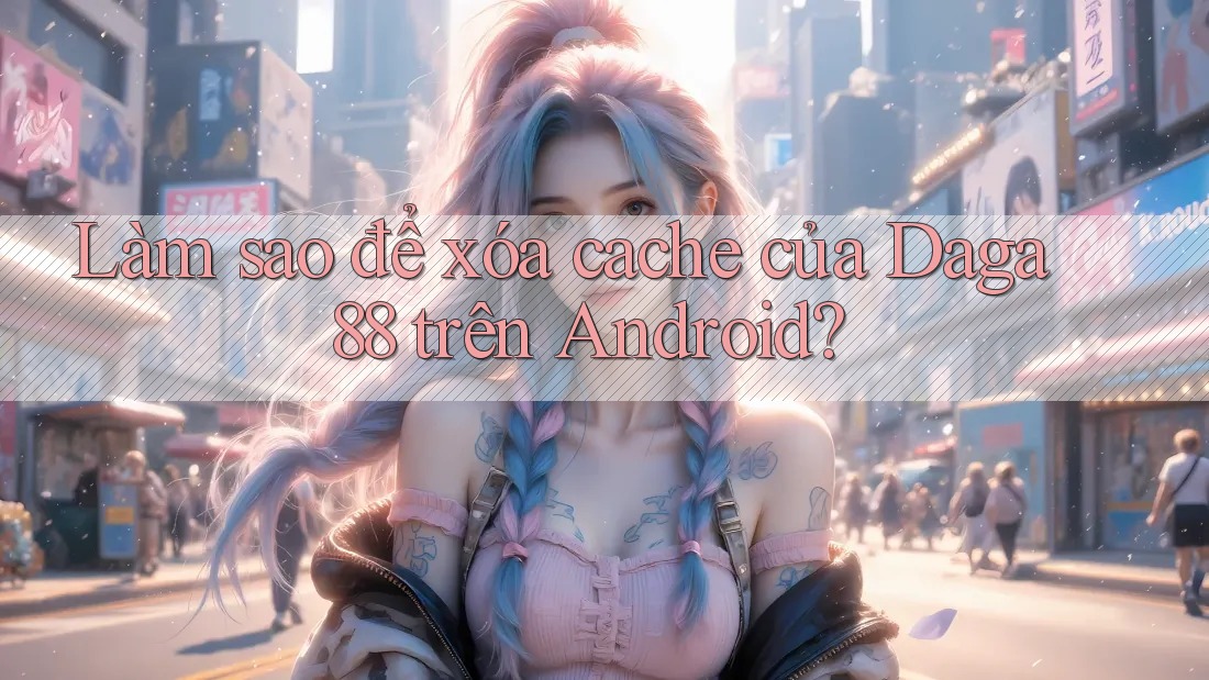 Làm sao để xóa cache của Daga88 trên Android?