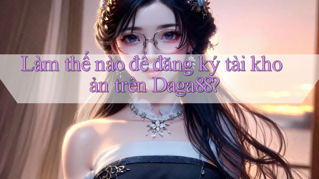 Làm thế nào để đăng ký tài khoản trên Daga88?