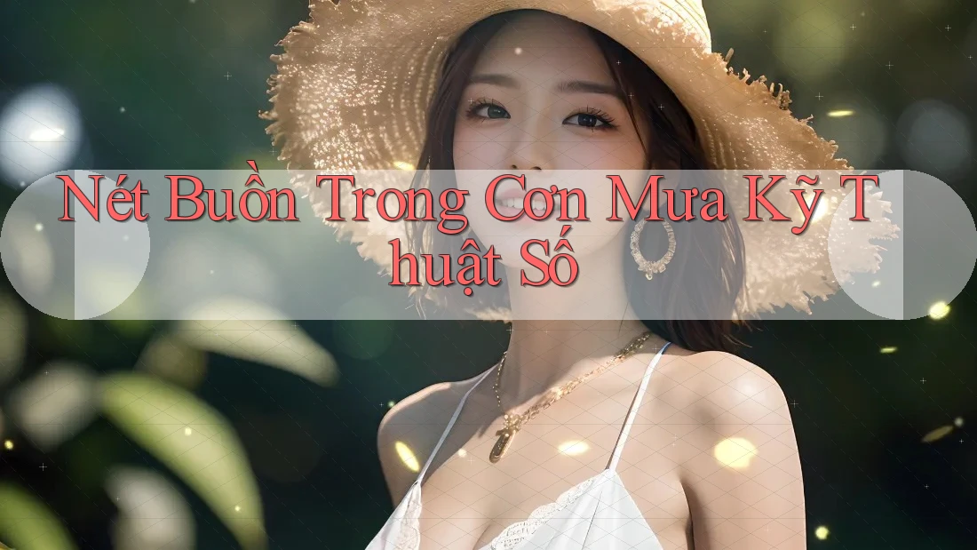 Nét Buồn Trong Cơn Mưa Kỹ Thuật Số Nét Buồn Trong Cơn Mưa Kỹ Thuật Số