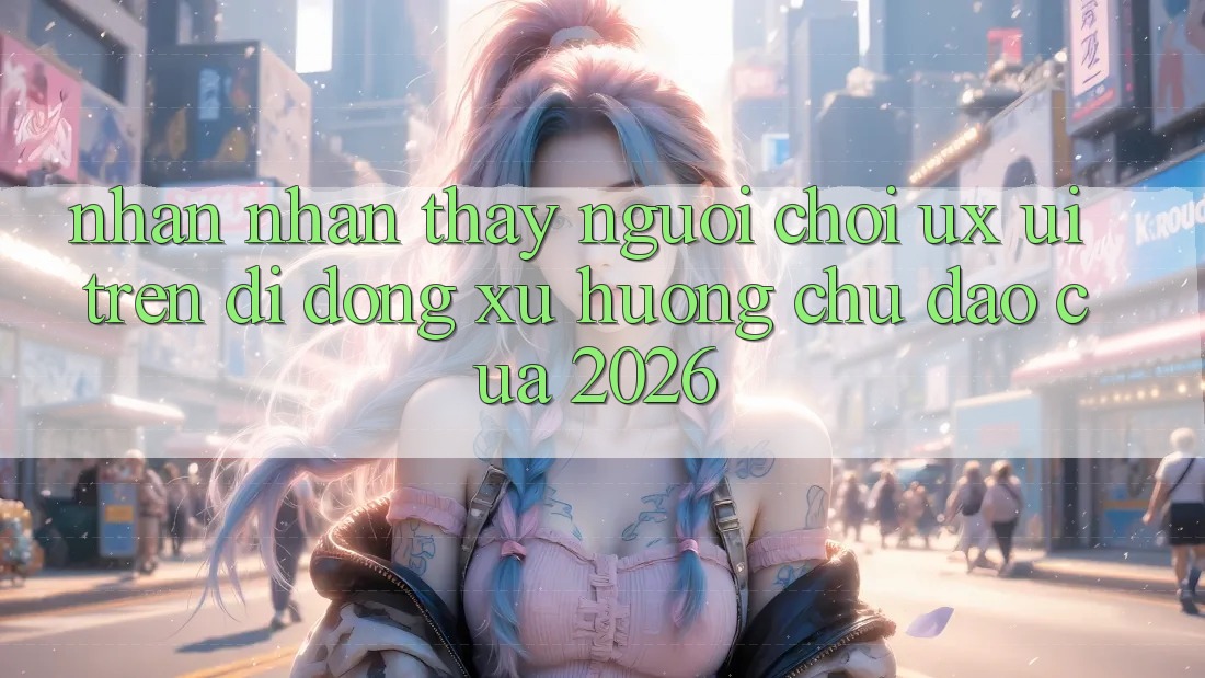 Nhận nhận thấy Người chơi (UX/UI) Trên Di Động: Xu Hướng Chủ Đạo Của 2026 Nhận nhận thấy Người chơi (UX/UI) Trên Di Động: Xu Hướng Chủ Đạo Của 2026