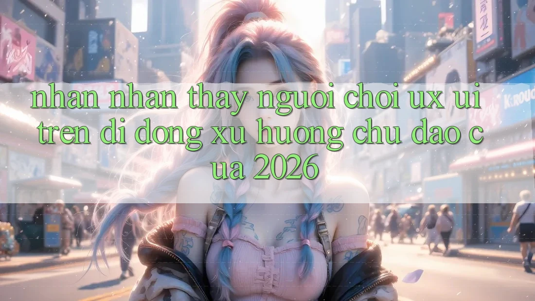 Nhận nhận thấy Người chơi (UX/UI) Trên Di Động: Xu Hướng Chủ Đạo Của 2026 Nhận nhận thấy Người chơi (UX/UI) Trên Di Động: Xu Hướng Chủ Đạo Của 2026