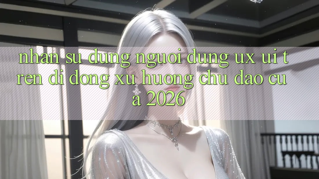 Nhận sử dụng Người Dùng (UX/UI) Trên Di Động: Xu Hướng Chủ Đạo Của 2026 Nhận sử dụng Người Dùng (UX/UI) Trên Di Động: Xu Hướng Chủ Đạo Của 2026