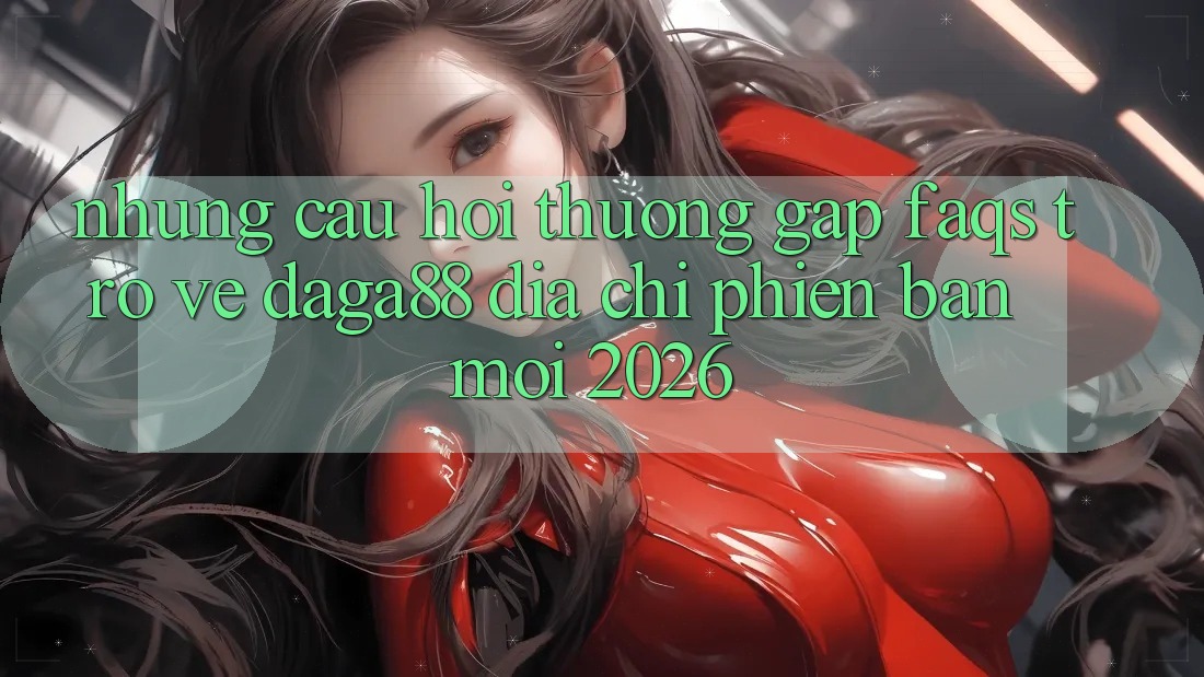 Những Câu Hỏi Thường Gặp (FAQs) Trở về Daga88 Địa Chỉ Phiên bản mới 2026 Những Câu Hỏi Thường Gặp (FAQs) Trở về Daga88 Địa Chỉ Phiên bản mới 2026