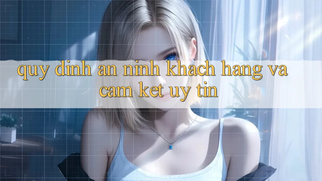 Quy định An ninh Khách hàng Và Cam Kết Uy tín