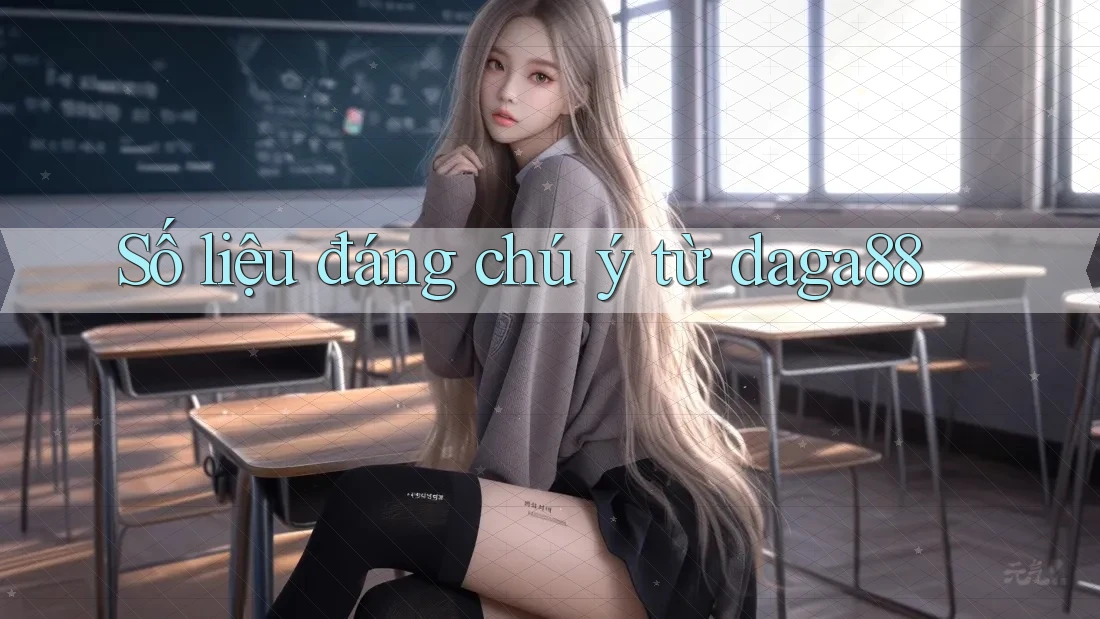 Số liệu đáng chú ý từ daga88