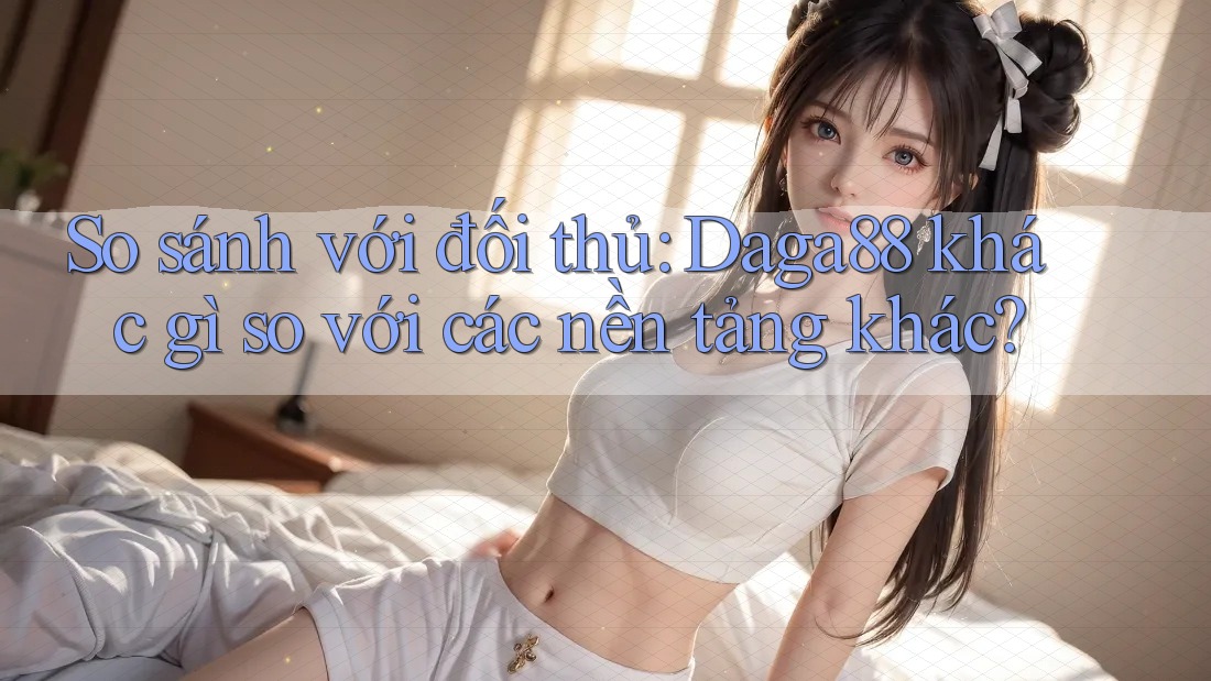 So sánh với đối thủ: Daga88 khác gì so với các nền tảng khác? So sánh với đối thủ: Daga88 khác gì so với các nền tảng khác?