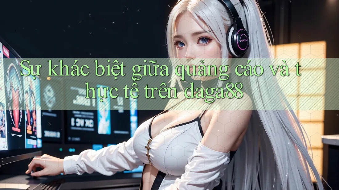 Sự khác biệt giữa quảng cáo và thực tế trên daga88 Sự khác biệt giữa quảng cáo và thực tế trên daga88