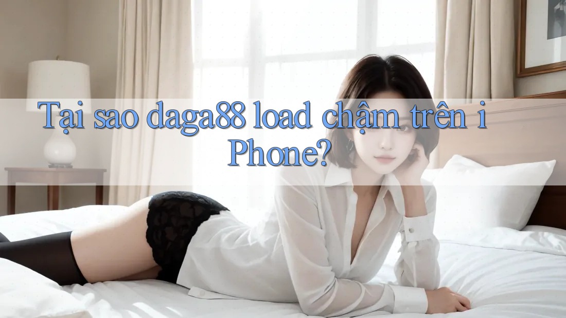 Tại sao daga88 load chậm trên iPhone?