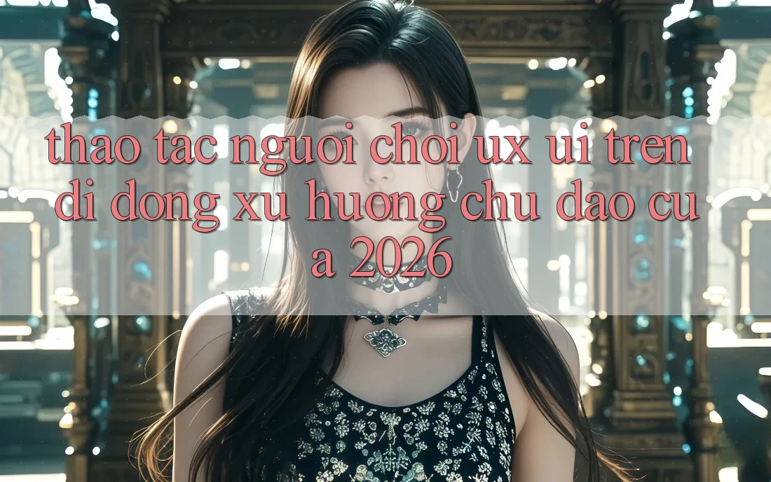 Thao tác Người chơi (UX/UI) Trên Di Động: Xu Hướng Chủ Đạo Của 2026 Thao tác Người chơi (UX/UI) Trên Di Động: Xu Hướng Chủ Đạo Của 2026