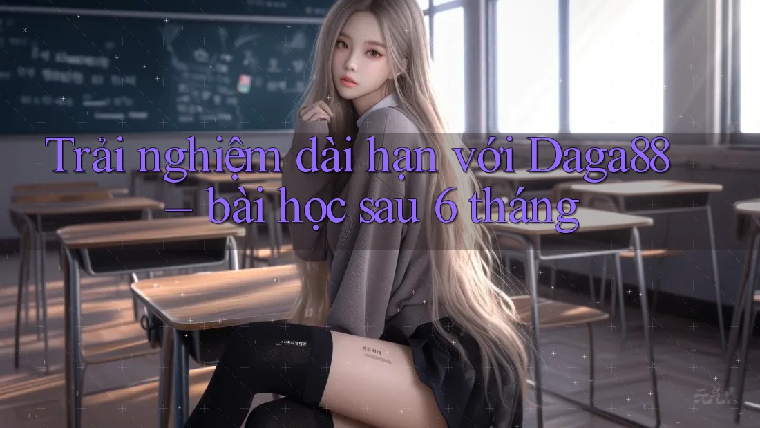 Trải nghiệm dài hạn với Daga88 – bài học sau 6 tháng Trải nghiệm dài hạn với Daga88 – bài học sau 6 tháng