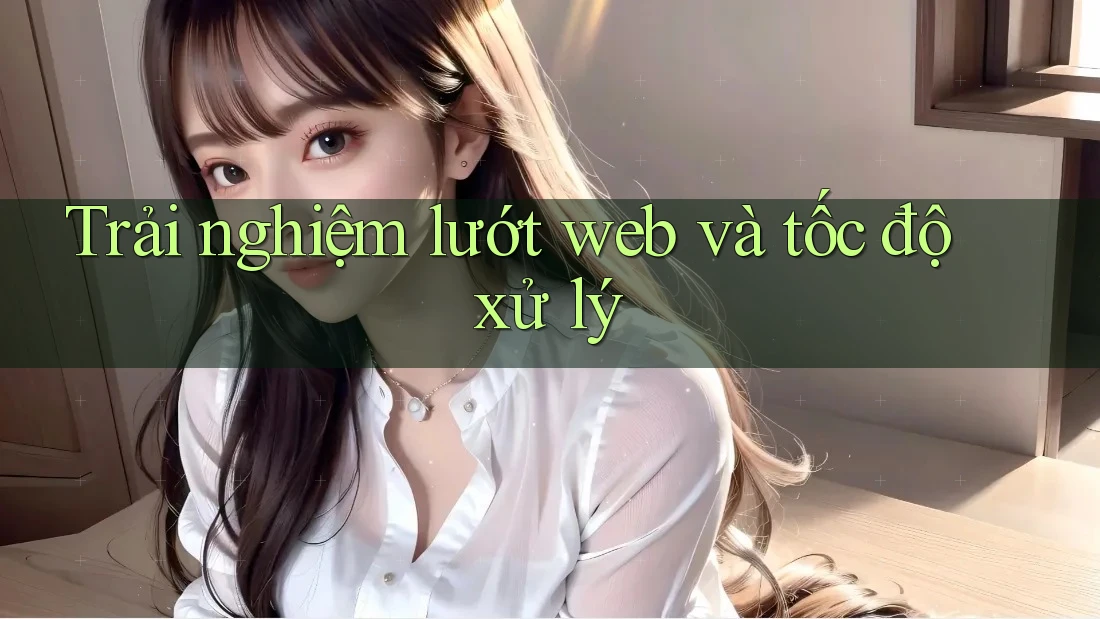 Trải nghiệm lướt web và tốc độ xử lý Trải nghiệm lướt web và tốc độ xử lý