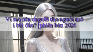 Vì sao nên daga88 cho người mới bắt đầu phiên bản 2026