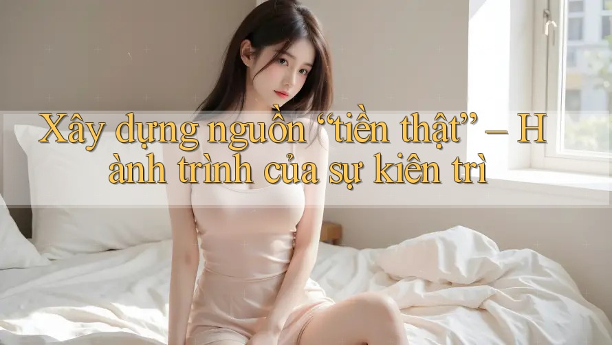 Xây dựng nguồn “tiền thật” – Hành trình của sự kiên trì Xây dựng nguồn “tiền thật” – Hành trình của sự kiên trì